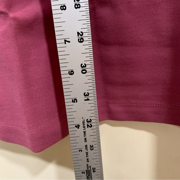 NWOT BetaBrand Women’s Purple Plum Shift Dress Sz Large petite with pockets - Picture 5 of 7